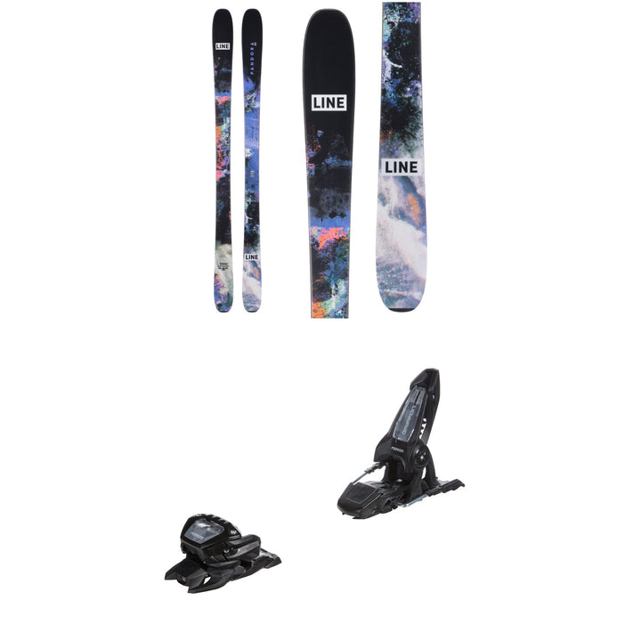 Line Skis Pandora 85 Skis + Marker Griffon 13 ID Ski Bindings 2025