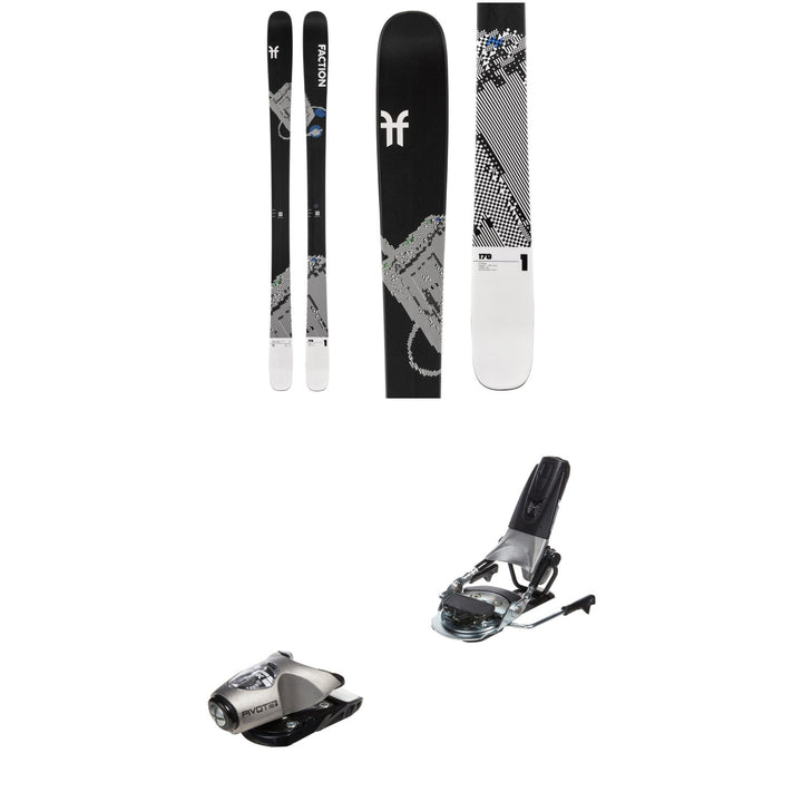 Faction Prodigy 1 Skis + Look Pivot 15 GW Ski Bindings 2025