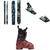 Atomic Bent 100 Skis + Salomon Strive 12 GW Ski Bindings + Atomic Hawx Prime 95 GW Ski Boots - Women's