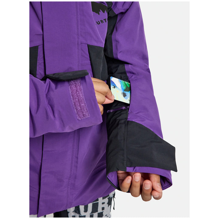 Burton Ascutney 2L Jacket - Kids' Imperial Purple/True Black