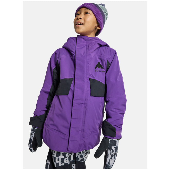 Burton Ascutney 2L Jacket - Kids' Imperial Purple/True Black