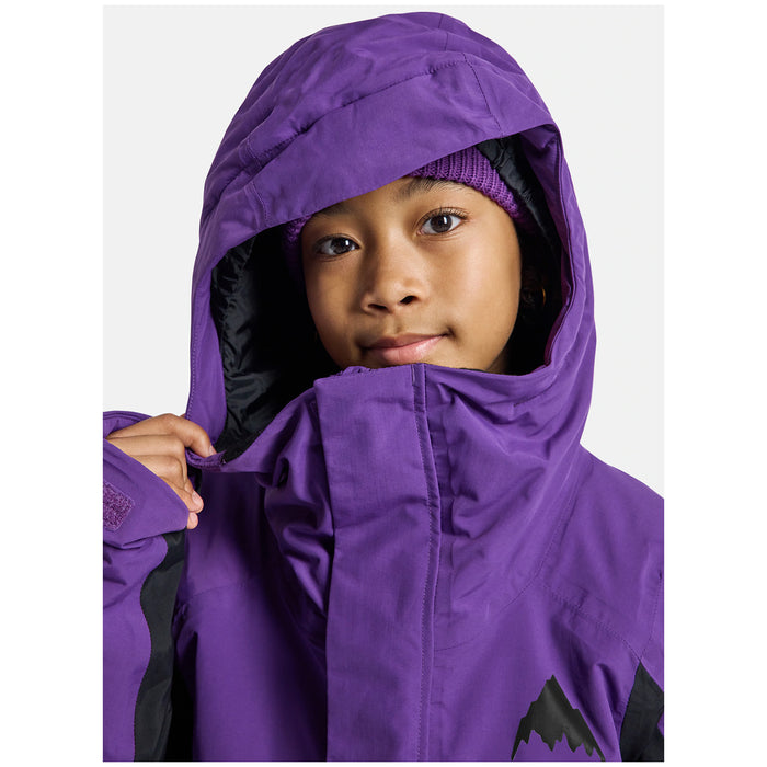 Burton Ascutney 2L Jacket - Kids' Imperial Purple/True Black