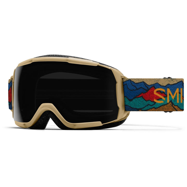 Smith Grom Goggles - Big Kids' Sandstorm Summits/ChromaPop Sun Black