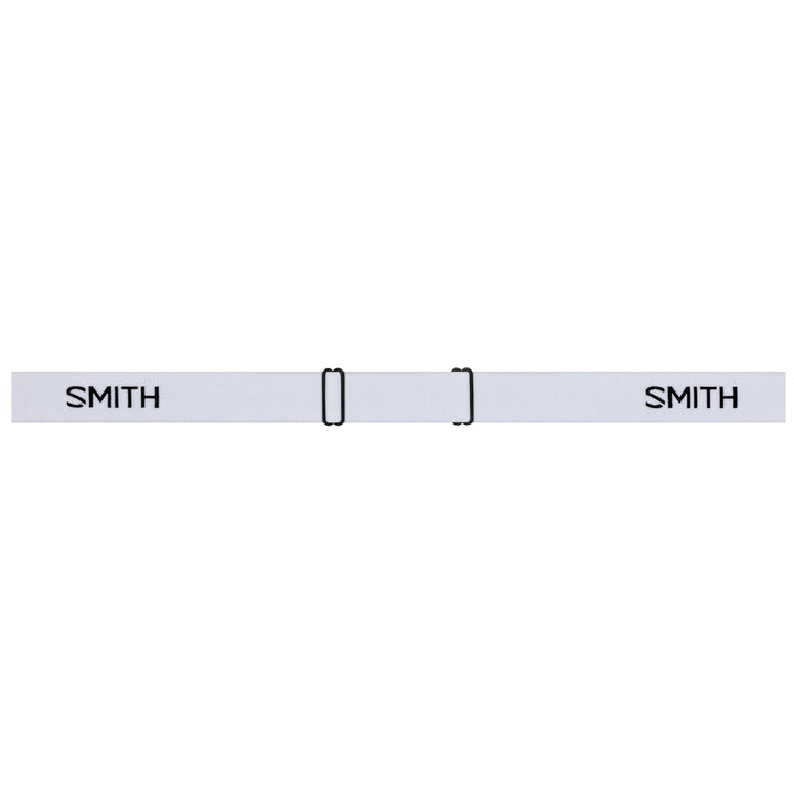Smith Snowday Low Bridge Fit Goggles - Kids' White/Red Sol-X Mirror