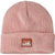 Patagonia Logo Beanie - Kids' '73 Skyline/Mallow Pink