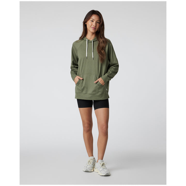 Vuori Halo Oversized Hoodie - Women's Dark Metal Heather