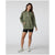 Vuori Halo Oversized Hoodie - Women's Dark Metal Heather
