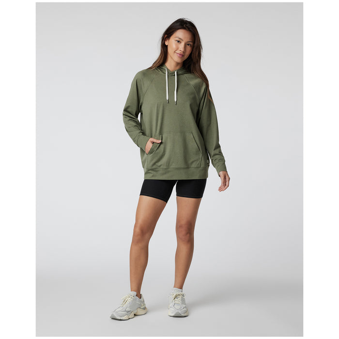 Vuori Halo Oversized Hoodie - Women's Dark Metal Heather
