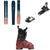 Rossignol Rallybird 92 Skis+ Atomic Strive 12 GW Ski Bindings + Atomic Hawx Prime 95 GW Ski Boots - Women's