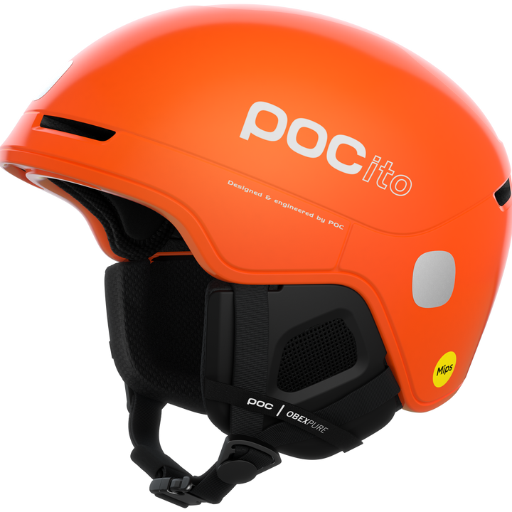 POC POCito Obex MIPS Helmet - Kids' Fluorescent Orange