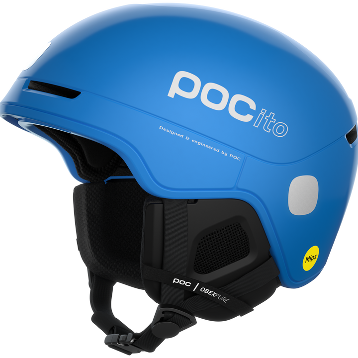 POC POCito Obex MIPS Helmet - Kids' Fluorescent Blue