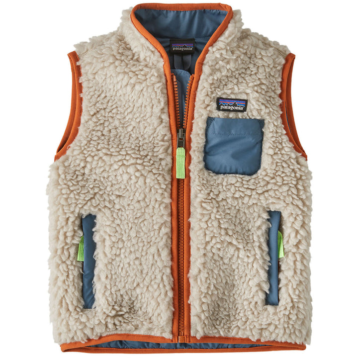 Patagonia Retro-X Vest - Toddlers' Natural/Redtail Rust