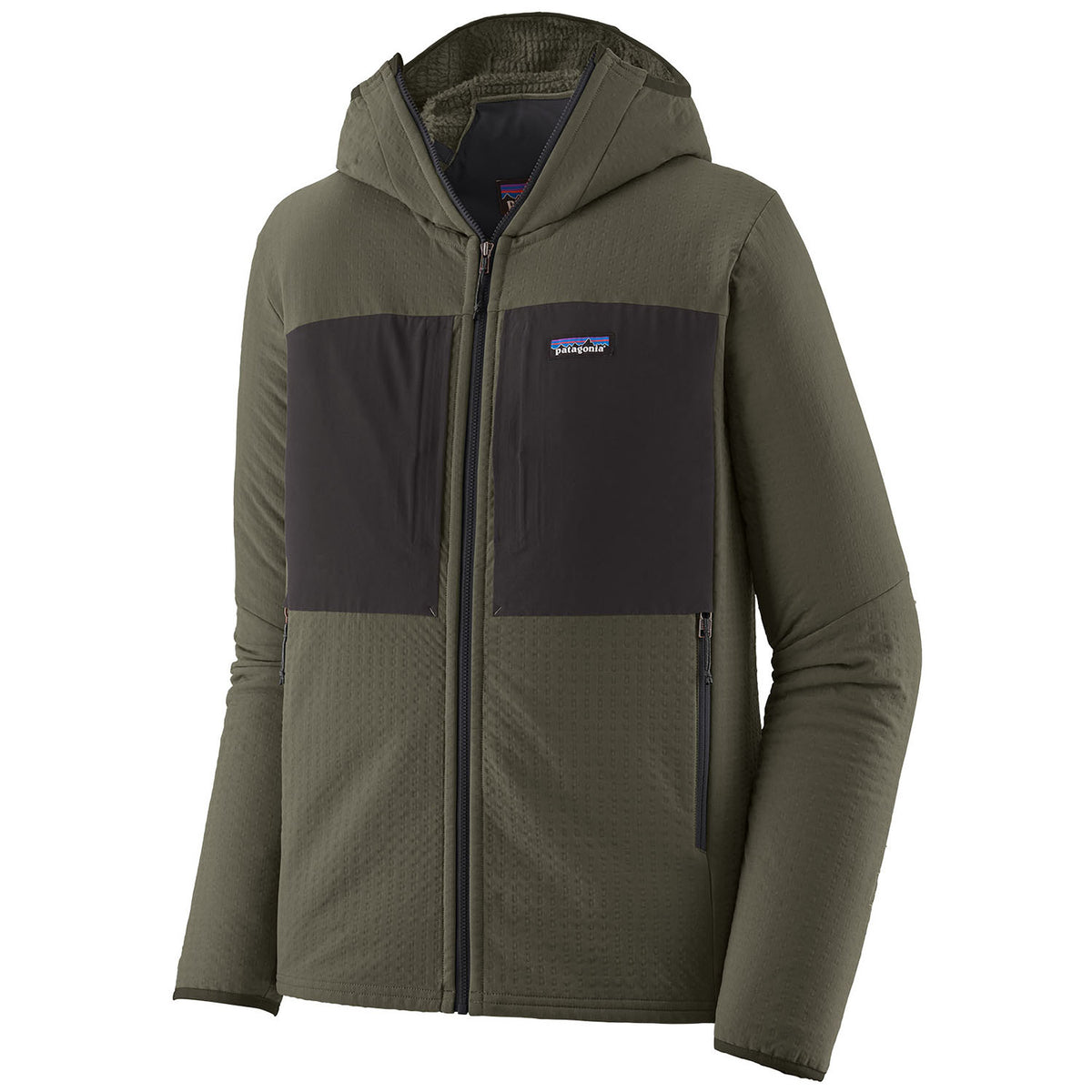 Patagonia R2 TechFace Hoodie - Men's Pine Needle Green