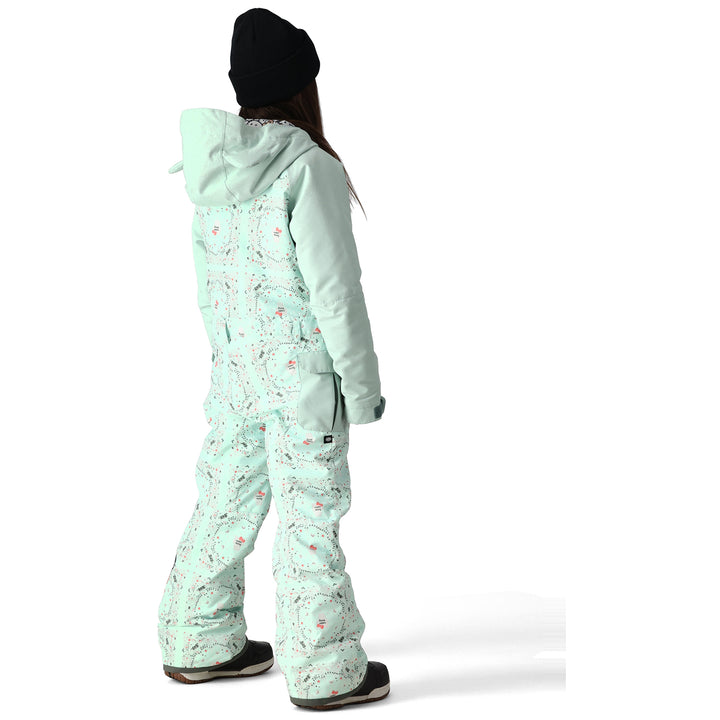 686 Shine One Piece - Girls Hello Kitty Seaglass
