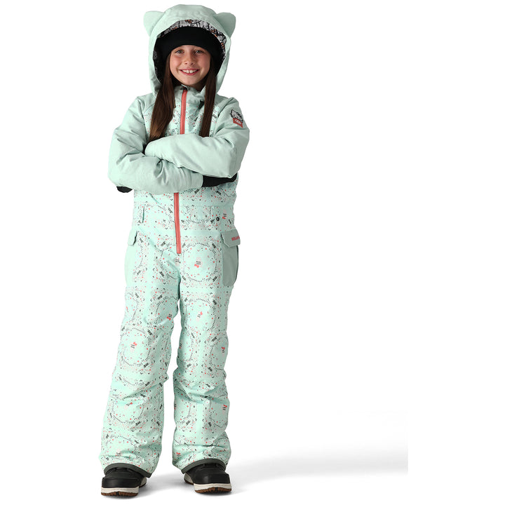 686 Shine One Piece - Girls Hello Kitty Seaglass