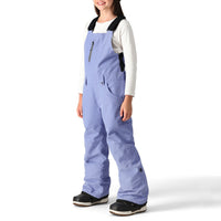 686 Sierra Insulated Bibs - Girls' Purple Impression::Purple Impression