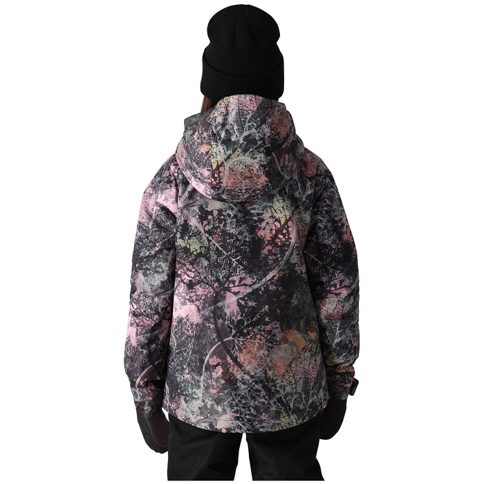 686 Hydra Insulated Jacket - Girls' Pink Foliage