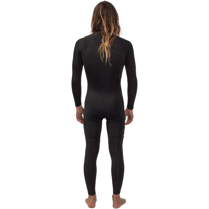 Vissla 7 Seas 3/2 Chest Zip Wetsuit Black