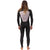Vissla 7 Seas 3/2 Chest Zip Wetsuit Black