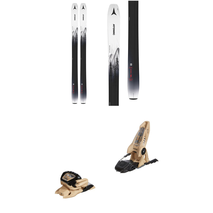 Atomic Maverick 100 Ti Skis 2024 + Marker Griffon 13 ID Ski Bindings