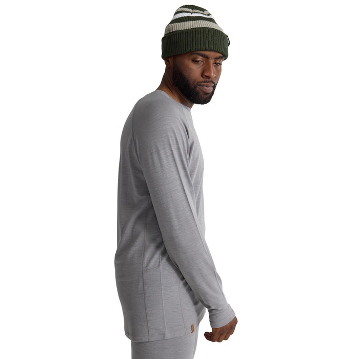 Oyuki Merino Longsleeve - Men's Steel Gray