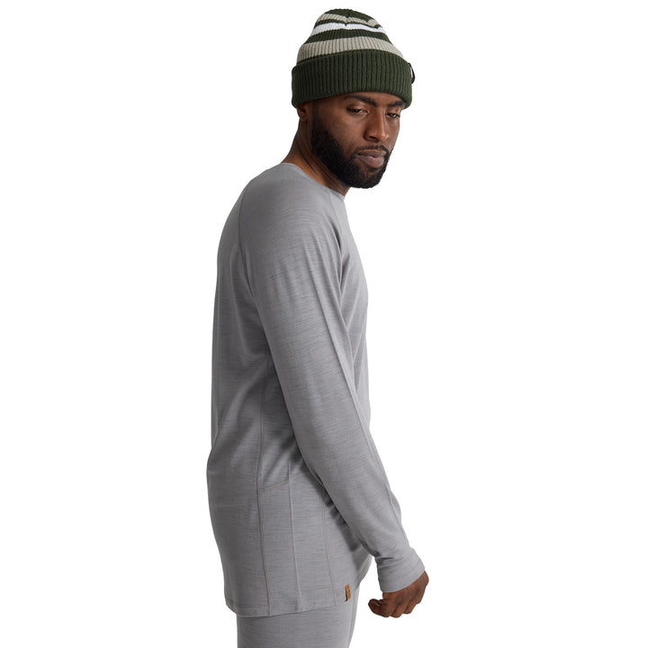 Oyuki Merino Longsleeve - Men's Steel Gray