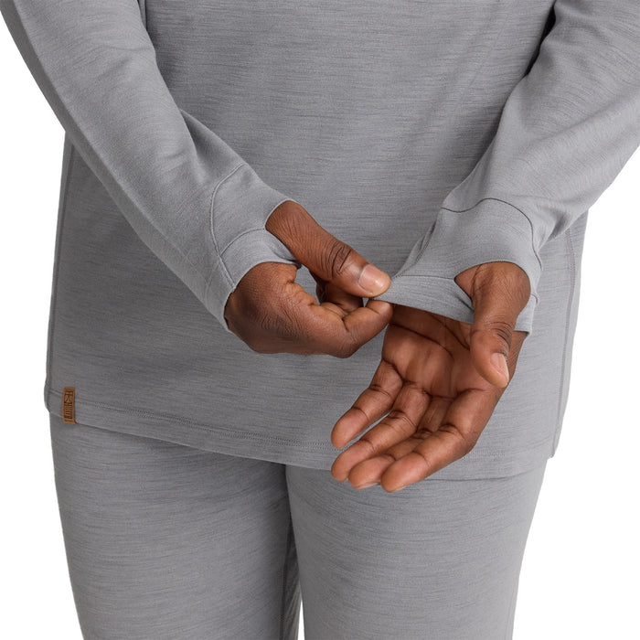 Oyuki Merino Longsleeve - Men's Steel Gray