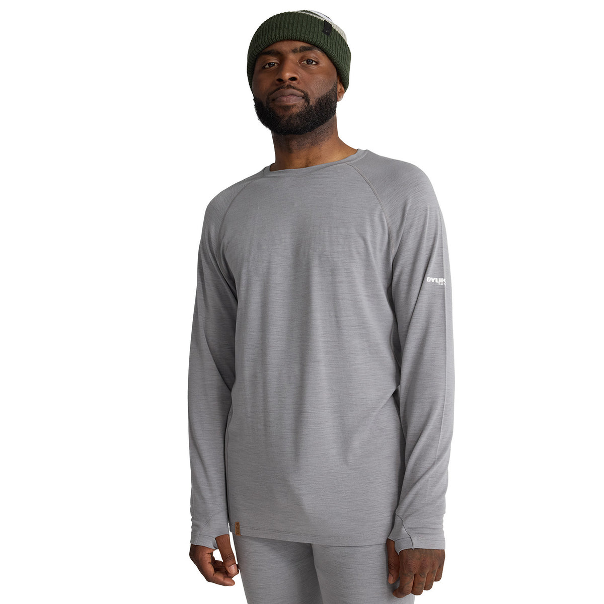 Oyuki Merino Longsleeve - Men's Steel Gray