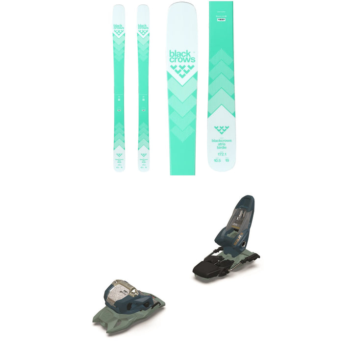 Black Crows Atris Birdie Skis 2025 - Women's + Marker Squire 11 Ski Bindings