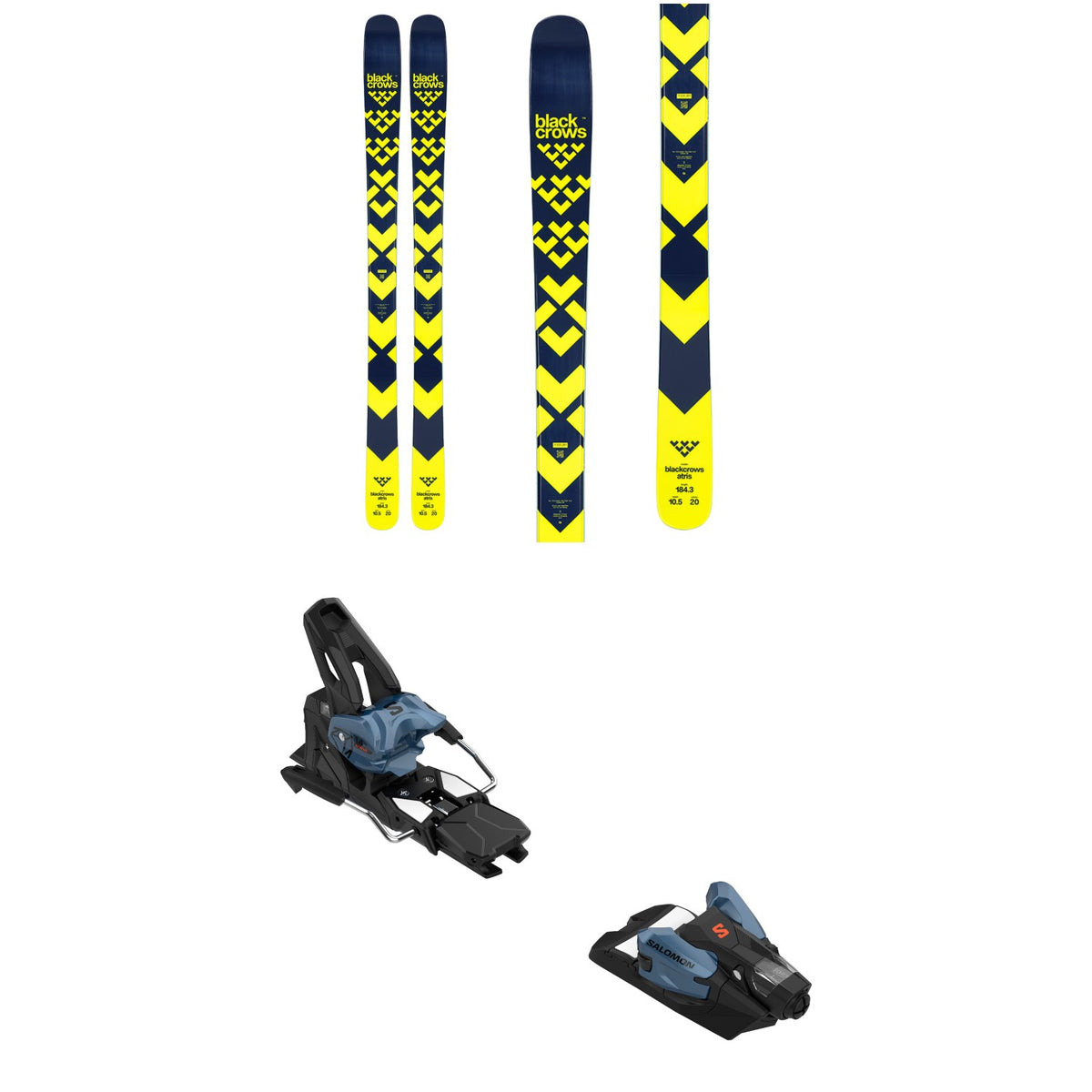 Black Crows Atris Skis + Salomon Strive 14 GW Ski Bindings
