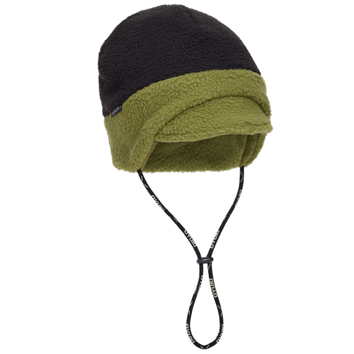 Oyuki Fleece Cap Black/Olive