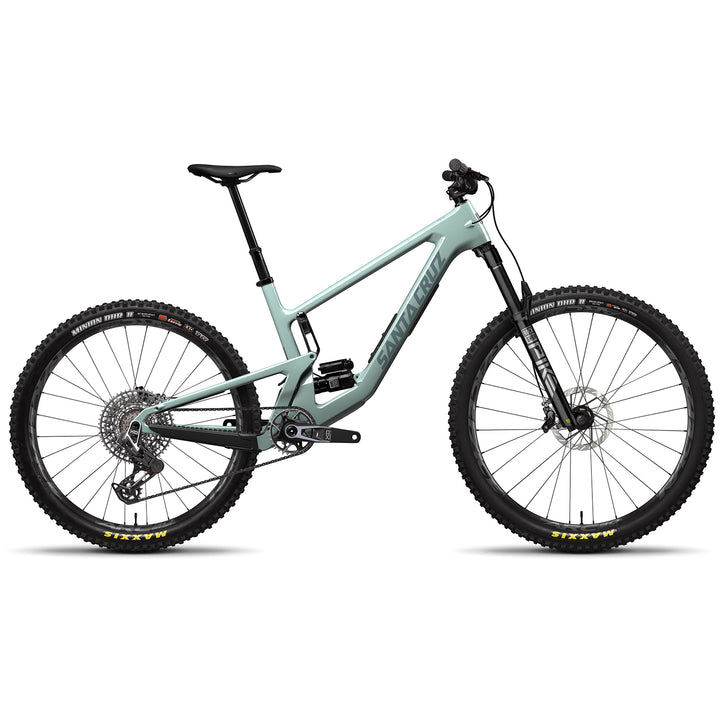 Santa Cruz 5010 5 CC X0 AXS Complete Mountain Bike 2025 Gloss Light Blue