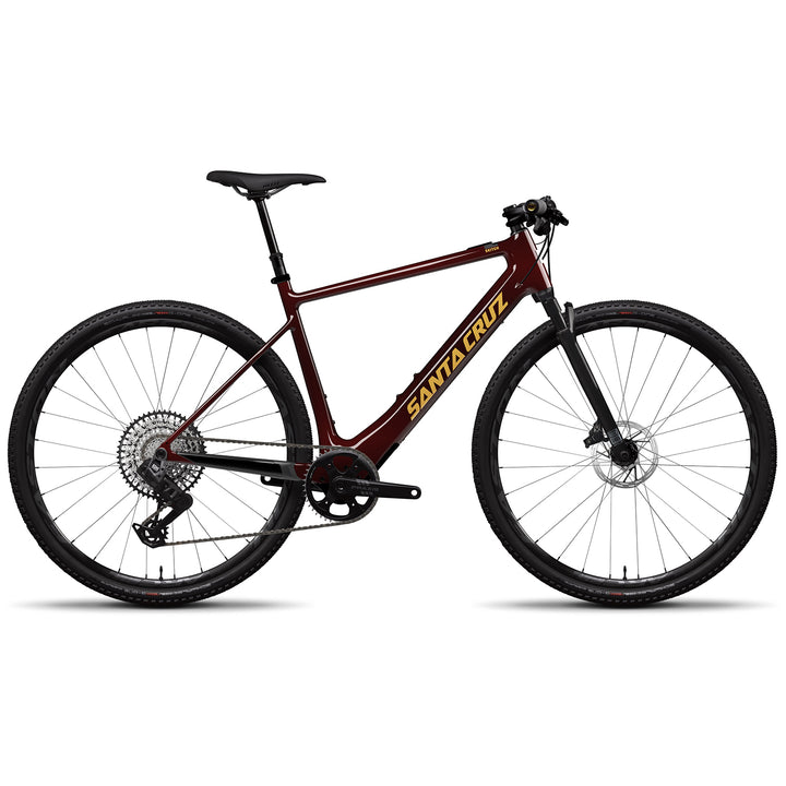 Santa Cruz Skitch CC GX AXS Flat Bar 700c Complete eBike 2025 Oxblood