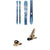 Nordica Santa Ana 93 Skis - Women's 2024 + Marker Griffon 13 ID Ski Bindings