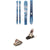 Nordica Santa Ana 93 Skis - Women's 2024 + Marker Squire 11 Ski Bindings