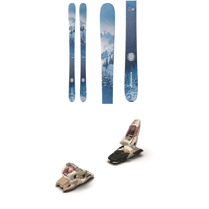 Nordica Santa Ana 93 Skis - Women's 2024 + Marker Squire 11 Ski Bindings