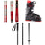 Rossignol Experience 76 Skis + Xpress 10 GW Bindings 2024 + Rossignol Evo 70 Ski Boots + evo Merge Ski Poles