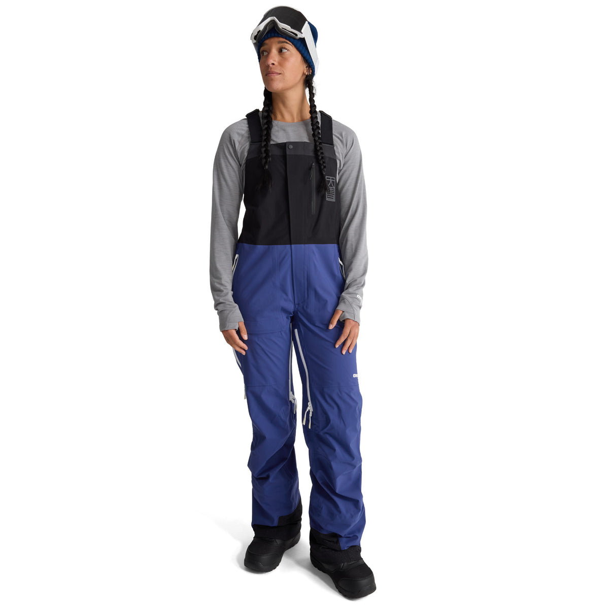 Oyuki Nimi YamaPro 3L Bibs - Women's Midnight Navy