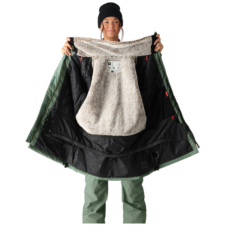 686 Spirit Insulated Jacket - Women's Cypress Green Dobby