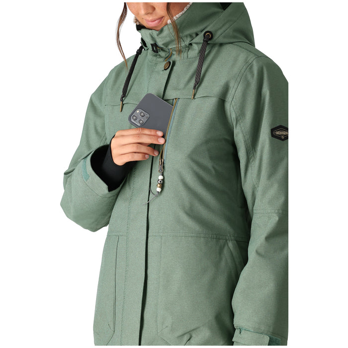 686 Spirit Insulated Jacket - Women's Cypress Green Dobby