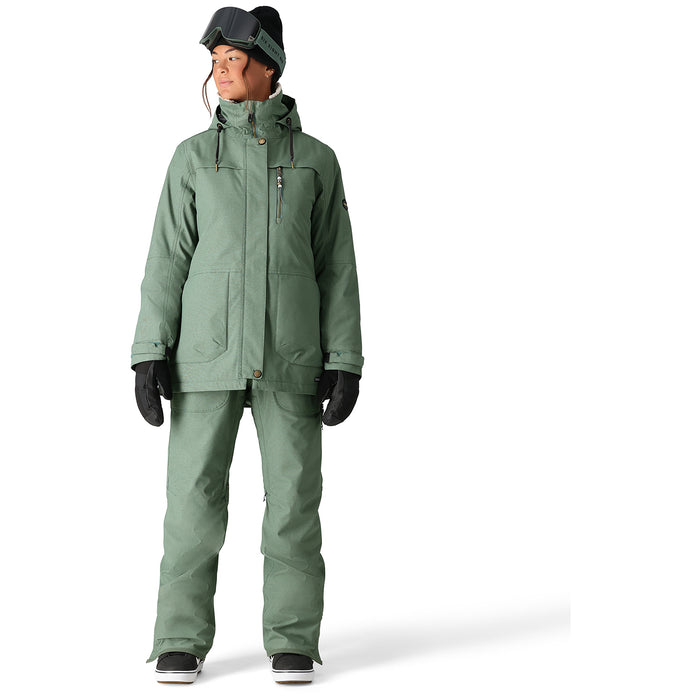 686 Spirit Insulated Jacket - Women's Cypress Green Dobby