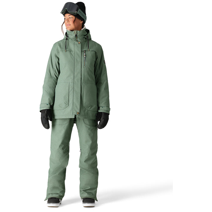 686 Spirit Insulated Jacket - Women's Cypress Green Dobby