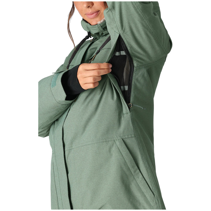 686 Spirit Insulated Jacket - Women's Cypress Green Dobby