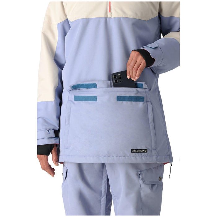 686 Upton Insulated Anorak - Women's Limestone Colorblock