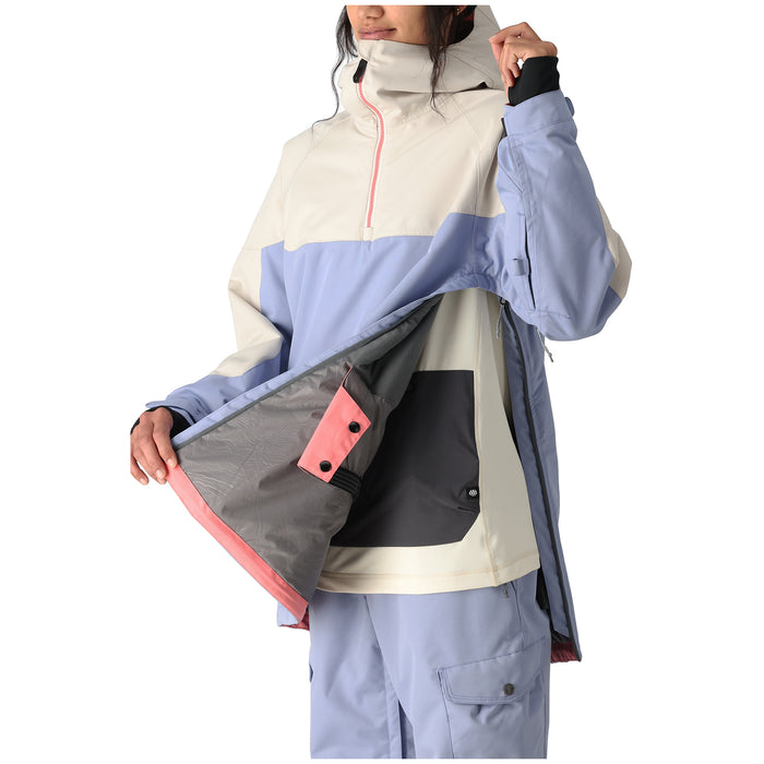 686 Upton Insulated Anorak - Women's Limestone Colorblock