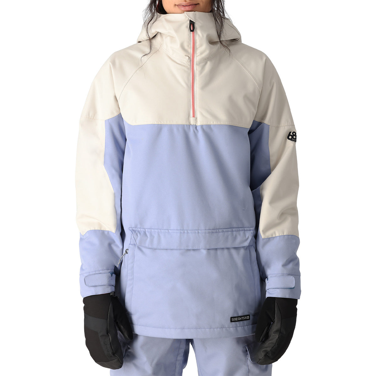686 Upton Insulated Anorak - Women's Limestone Colorblock
