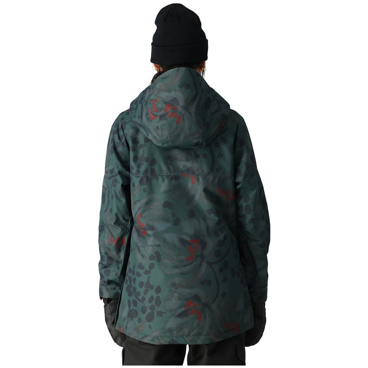 686 Upton Insulated Anorak - Women's Cypress Green Bloom