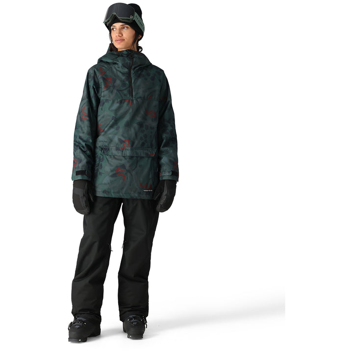686 Upton Insulated Anorak - Women's Cypress Green Bloom