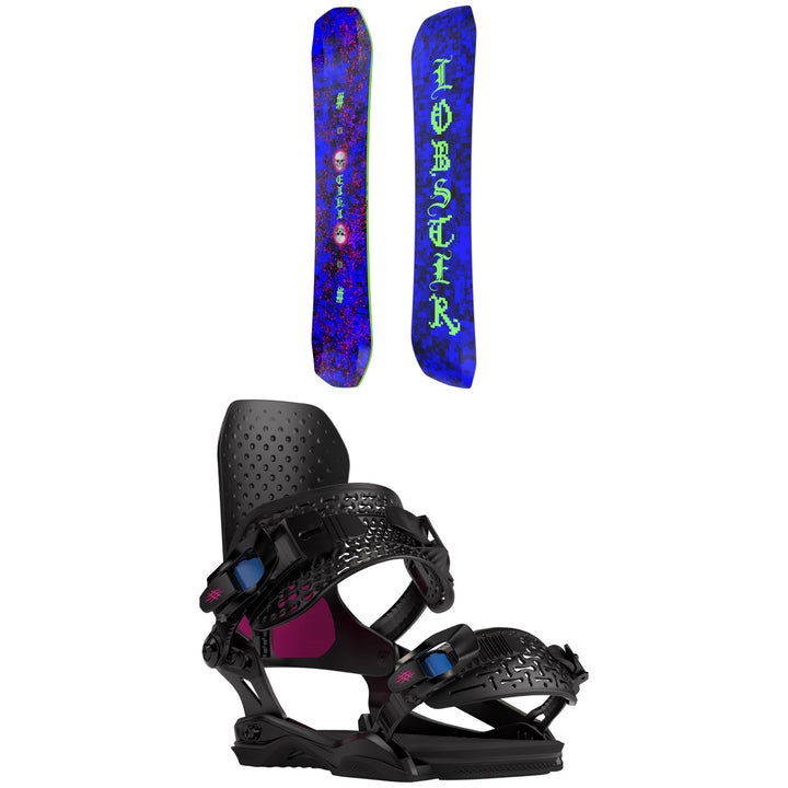 Lobster Eiki Pro Snowboard + Eiki Pro Snowboard Bindings 2024