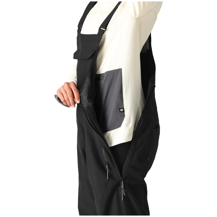 686 Black Magic 20K Bibs - Women's Black